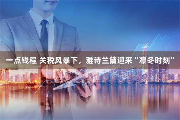 一点钱程 关税风暴下，雅诗兰黛迎来“凛冬时刻”